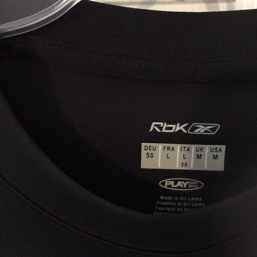 RBX Men's medium athletic swim shirt black - Picture 5 of 6